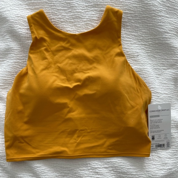 Athleta Conscious Crop Bra A-C - Picture 2 of 7
